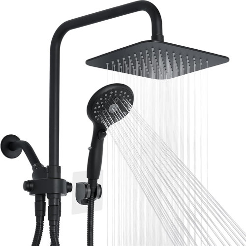 YITAHOME Rain Dual Shower Head 1.8 GPM GPM Wayfair